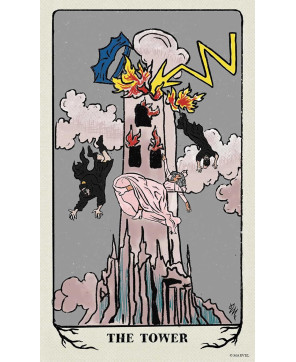 Agatha All Along Tarot Deck and Guidebook